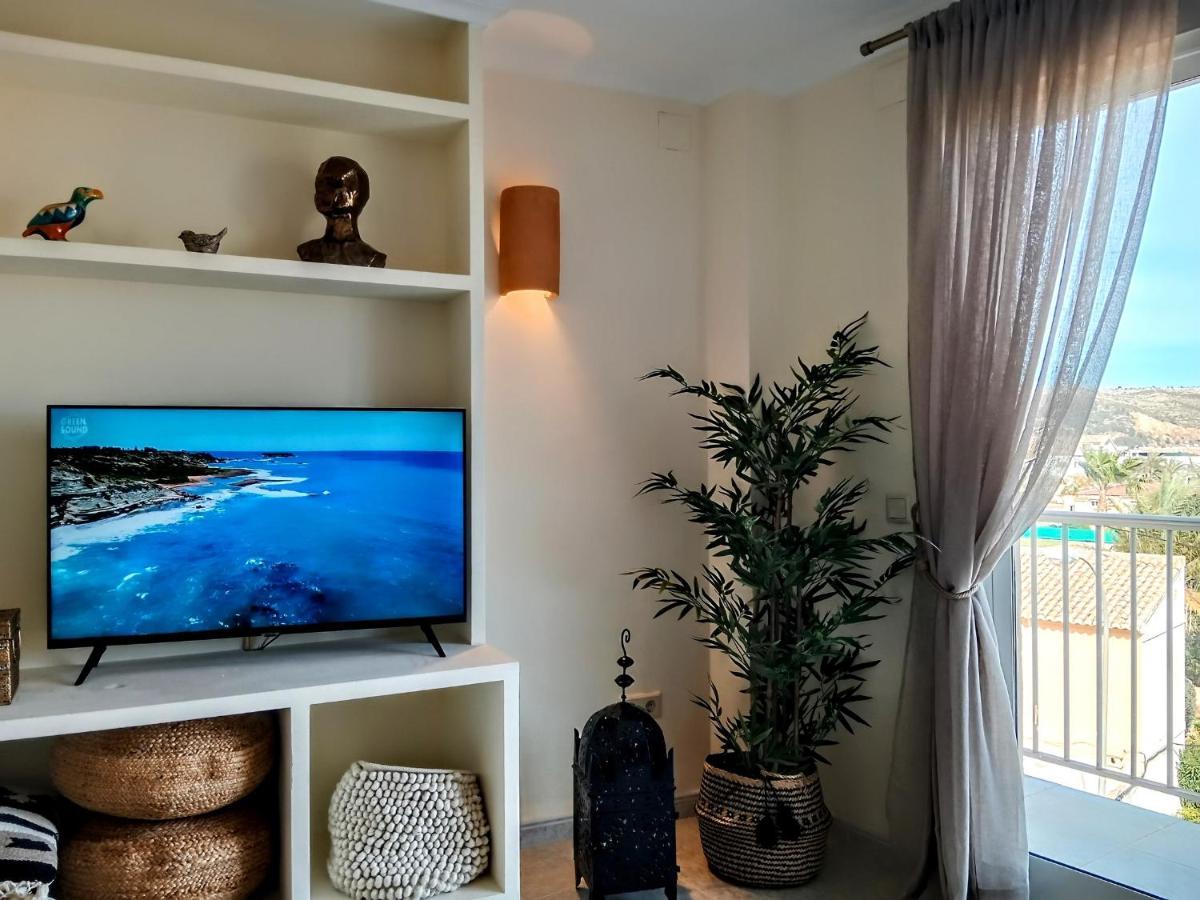 Happy Holiday Apartment Javea , 2 Bed 2 Bath , Seaview Airco Wifi מראה חיצוני תמונה